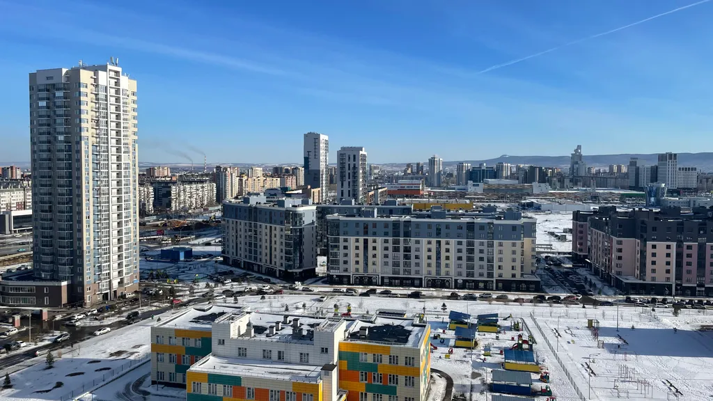 Квартира Квартира Уютная студия с красивым видом — Красноярск