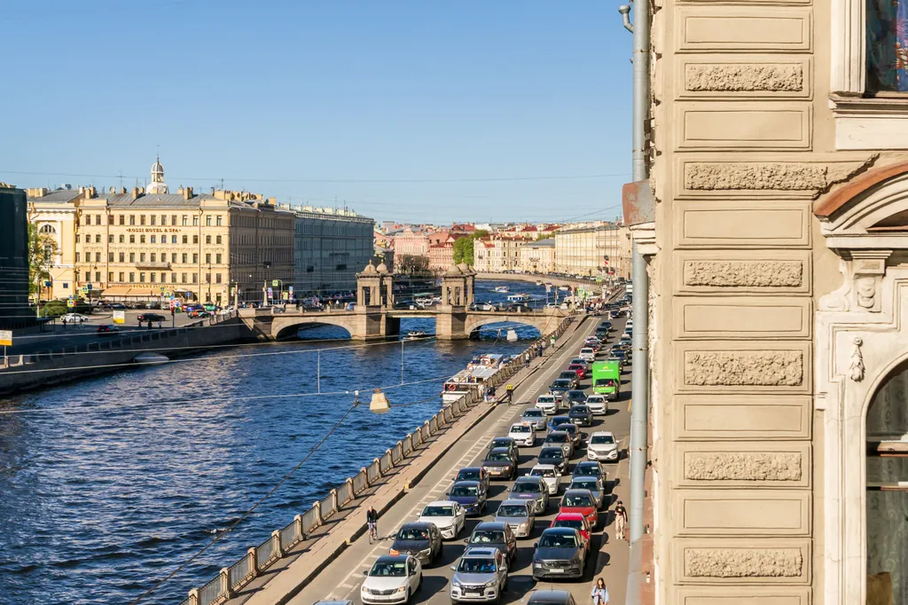 Квартира Апартаменты с балконом и видом на набережную Фонтанки — Санкт-Петербург