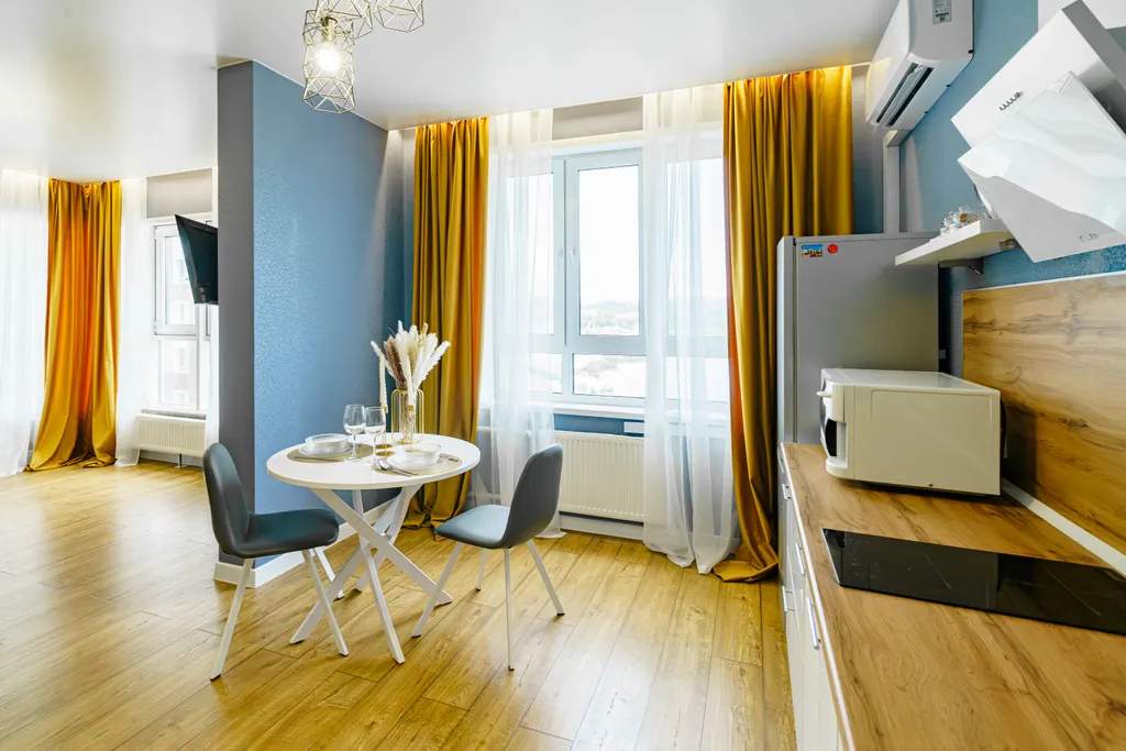 Апартаменты с панорамным видом на Набережную реки