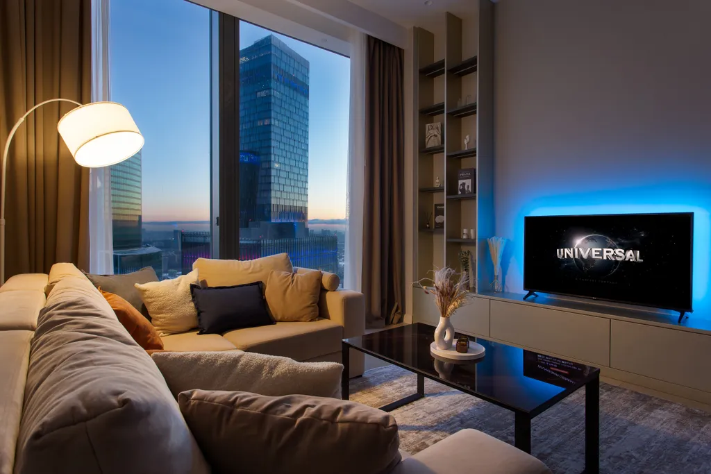 Апартаменты на высоте птичьего полёта