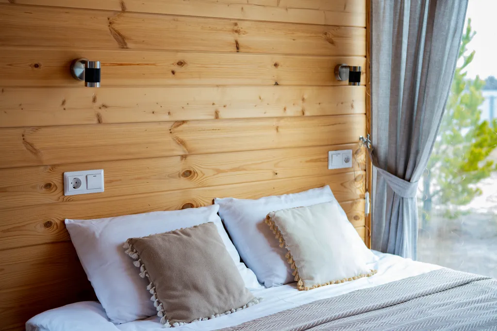 Домик с бассейном с банькой и чаном на дровах