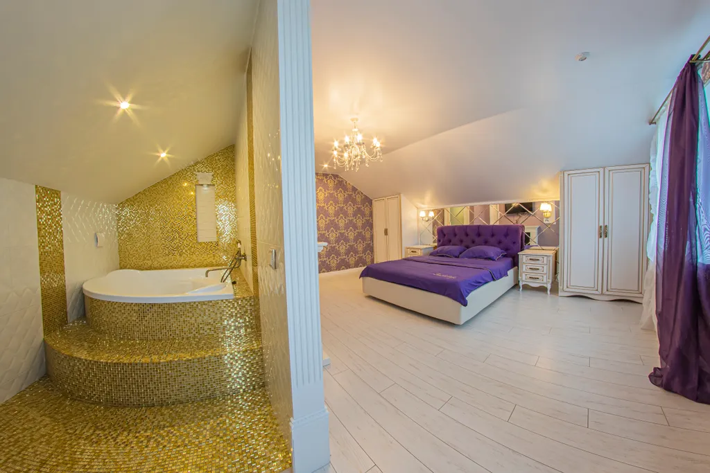 Коттедж Жемчужный с жаркой баней на дровах