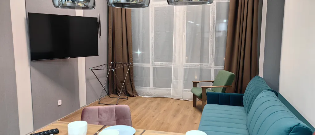 Двухэтажная квартира с видом на горы и курорт