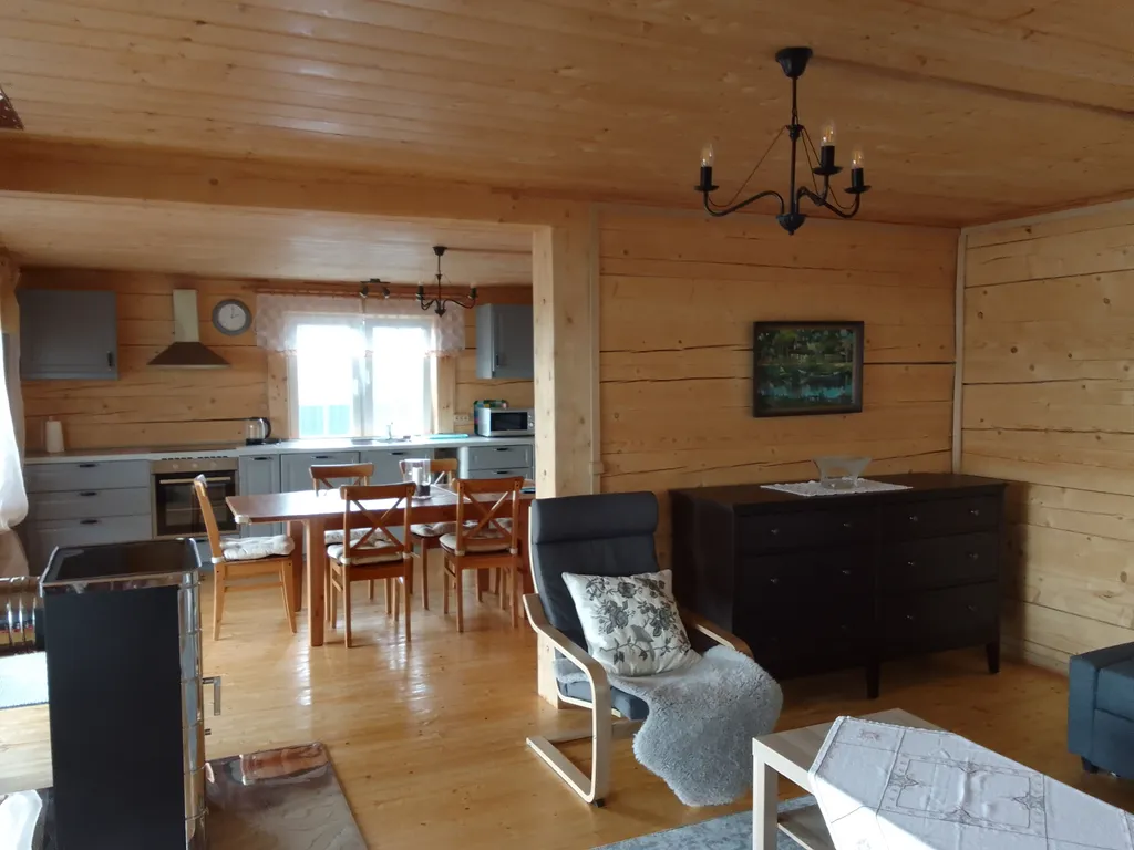 Уютный дом на 8 человек с видом на озеро