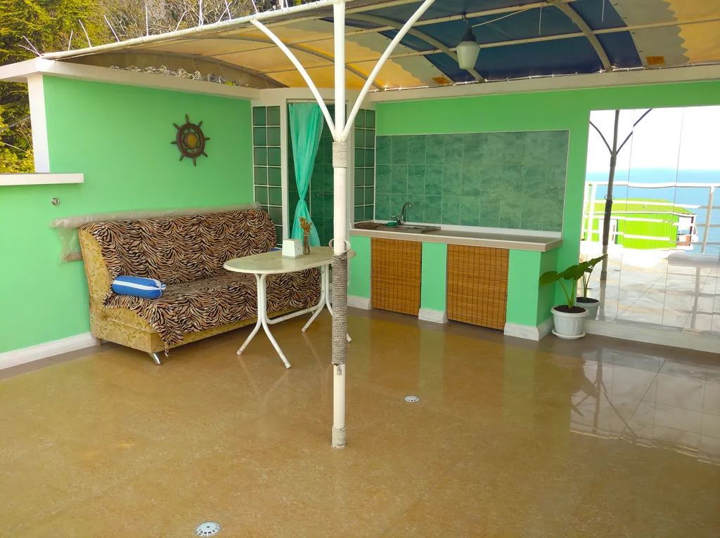 Панорамный 2х уровневый номер с зоной отдыха