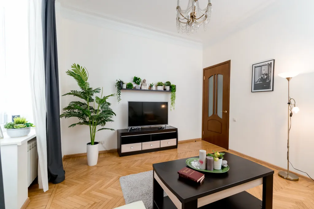 Квартира Жемчужина, 3-комнатная квартира — Москва