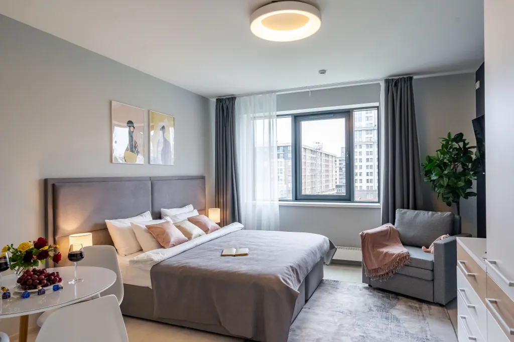 Квартира Квартира Просторная студия на Васильевском острове — Санкт-Петербург