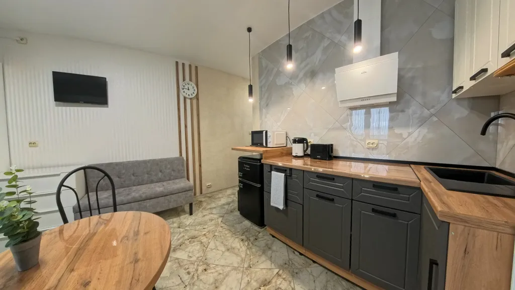 Стильная новая студия для комфортного проживания