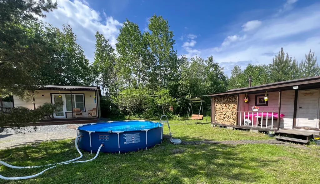 Коттедж 1-комнатный Дом — Деревянное