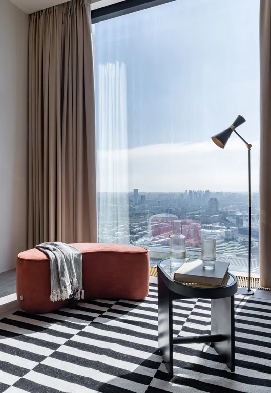 Апартаменты в Москва-сити с панорамным видом