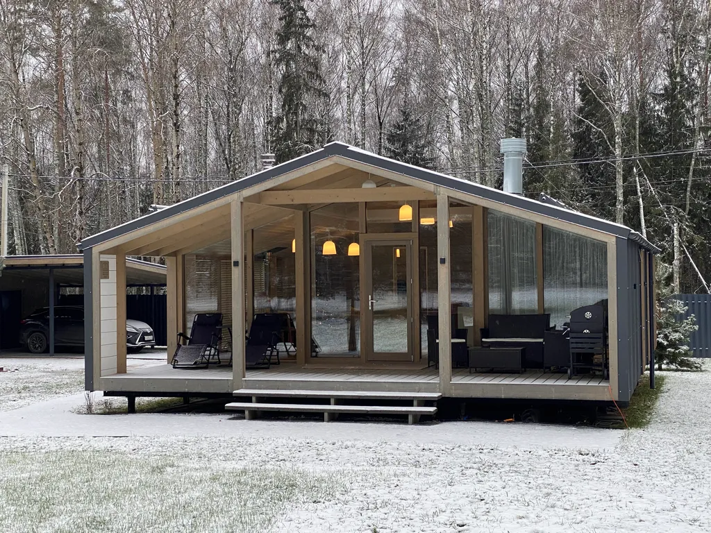 Дом с видом на лес