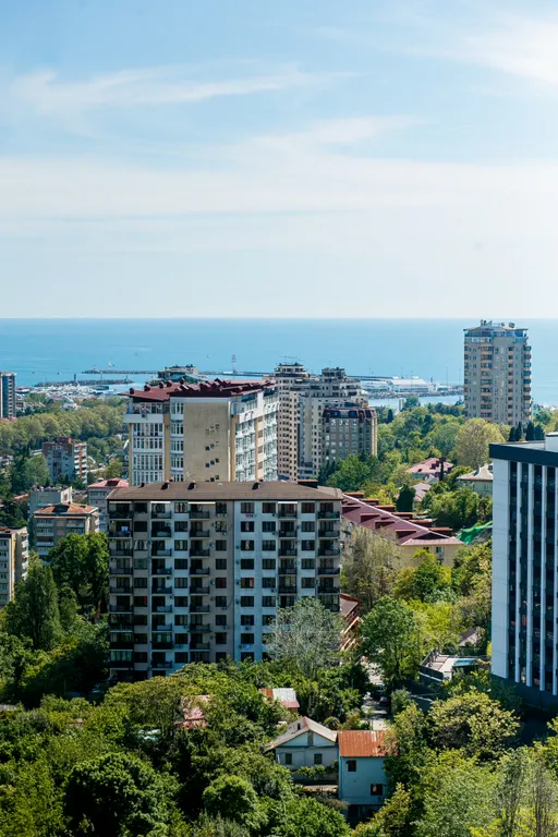 Квартира Современная квартира с видом на море и горы в самом сердце Сочи — Сочи
