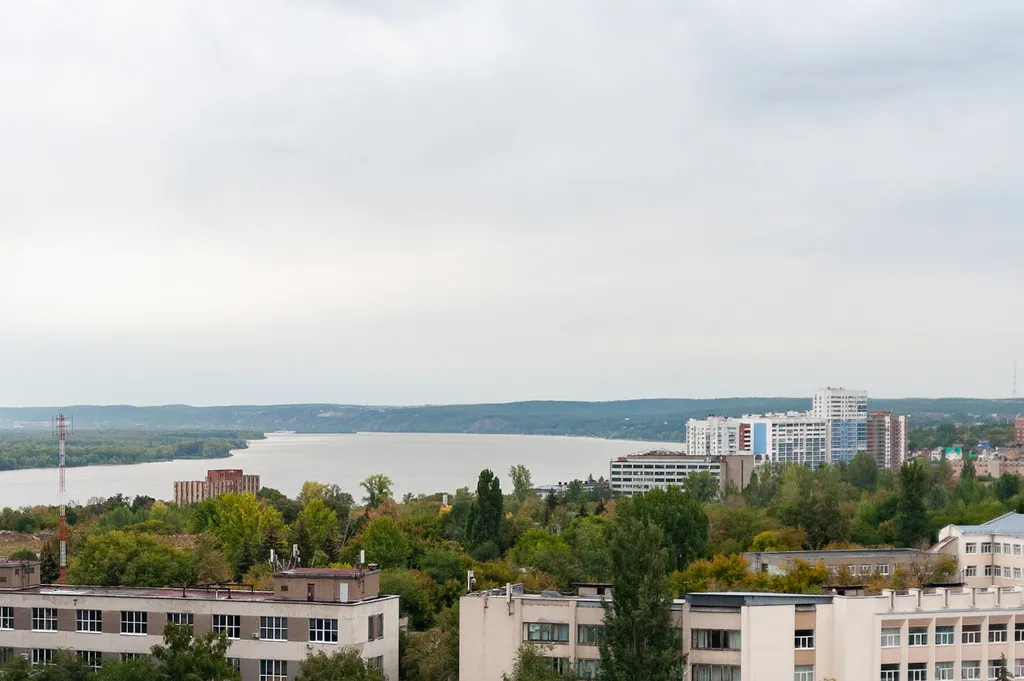 Квартира рядом с набережной, шикарным видом на Волгу и с джакузи