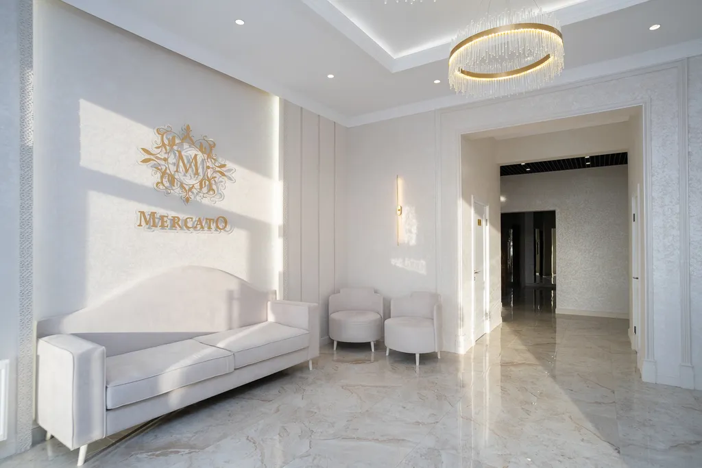 Квартира Квартира в ЖК Меркато с бассейном — Сочи