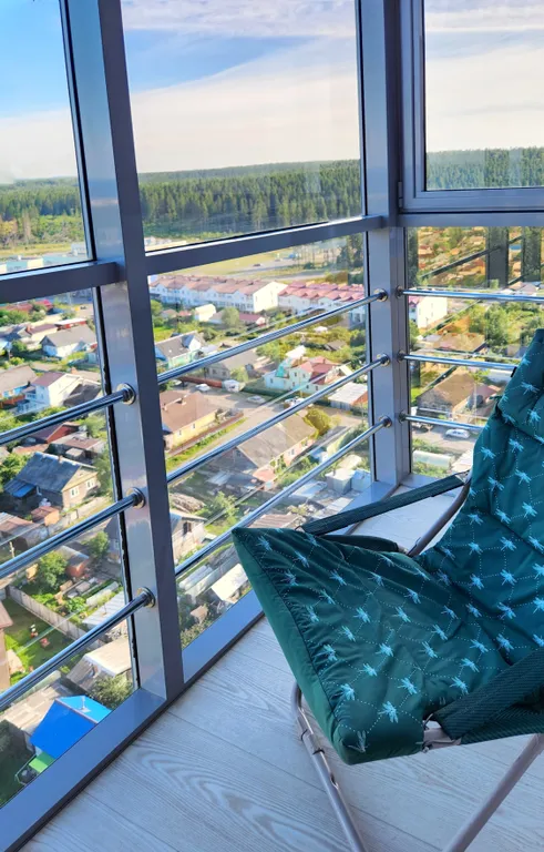 Евродвушка с видом на озеро