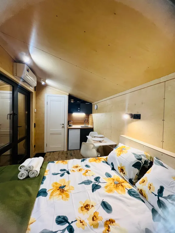 Коттедж Дом Хижина с сауной внутри — Тимково