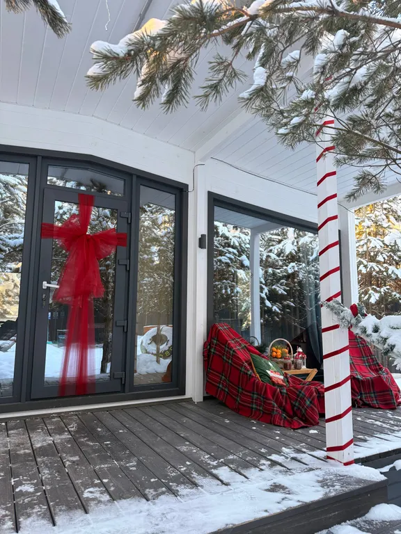 Коттедж Домик, чан, баня в сосновом лесу, закрытая территория — аренда посуточно в Белоярский