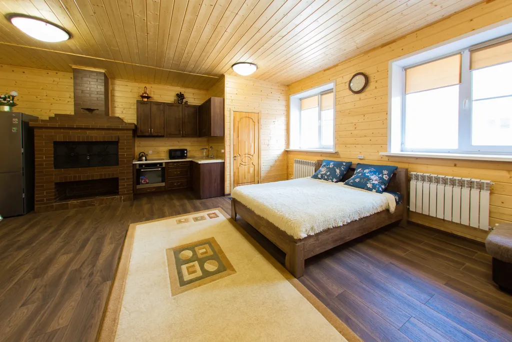 Дом - Студия с двуспальной кроватью и раскладным диваном