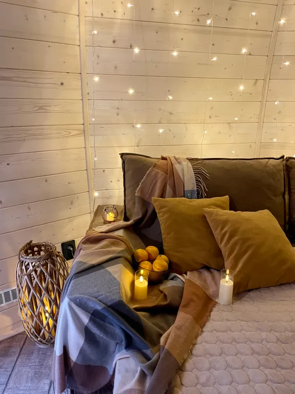 Уникальный купольный дом среди хвойного леса