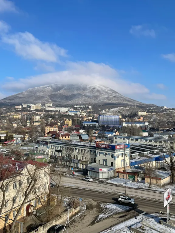 Апартамент с видом на город и гору Машук