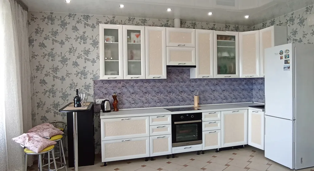 Большая квартира с джакузи и видом на город