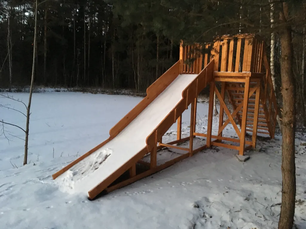 Тёплый коттедж в лесу