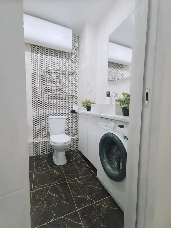 Современная квартира с огромной лоджией в новом доме