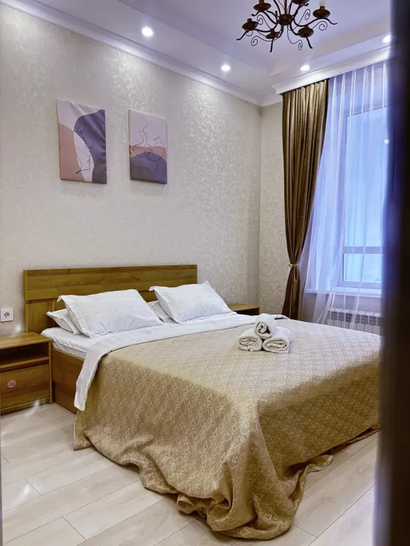 Идеально чистая и ухоженная квартира в центре левого берега — аренда посуточно в Астана (Нур-Султан)