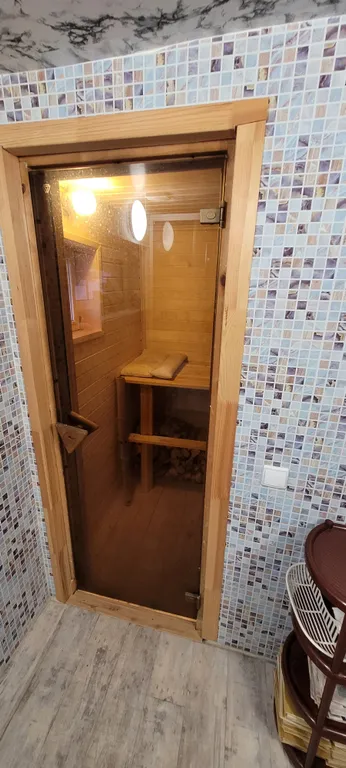 Уютный домик с сауной у реки