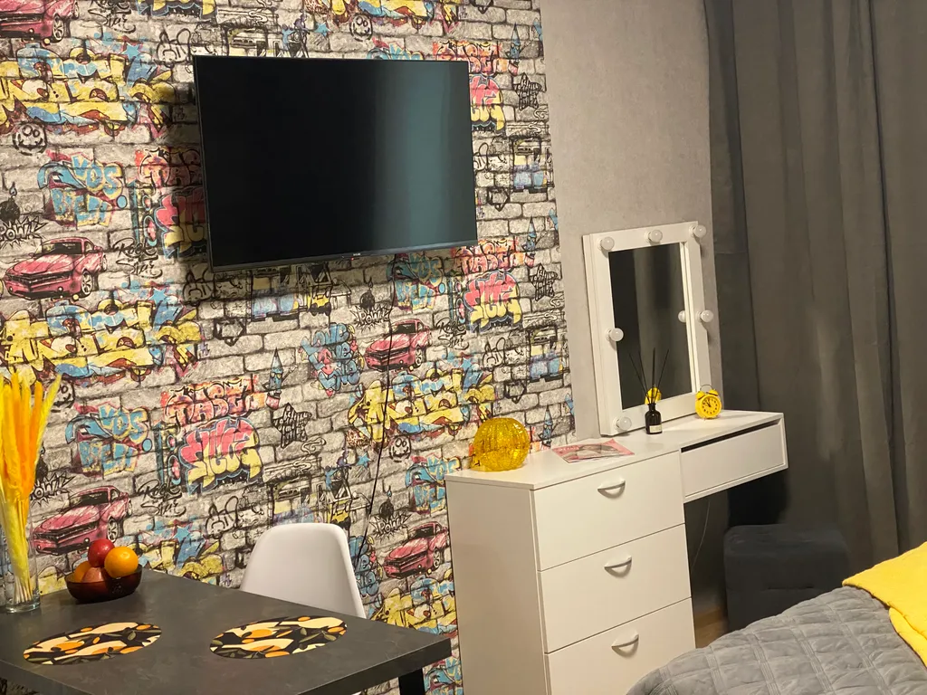 Уютная квартира для проведения романтических вечеров