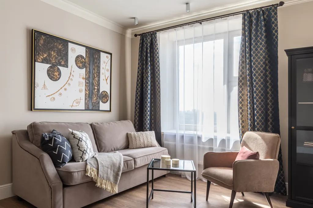 Квартира Квартира Видовая евротрешка в ЖК бизнес-класса с видом на Moscow City с 22 этаж — Москва