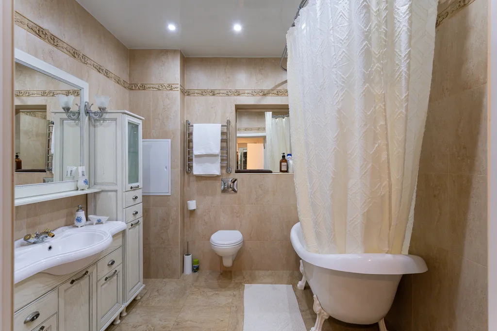 Однокомнатная квартира с камином