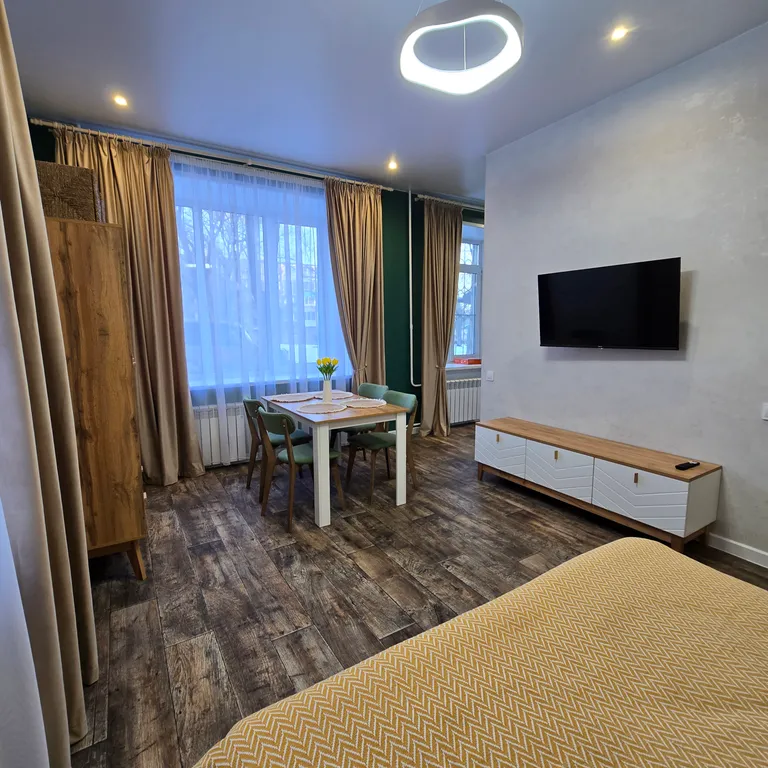 Уютная однокомнатная квартира напротив ТЦ Стрелка