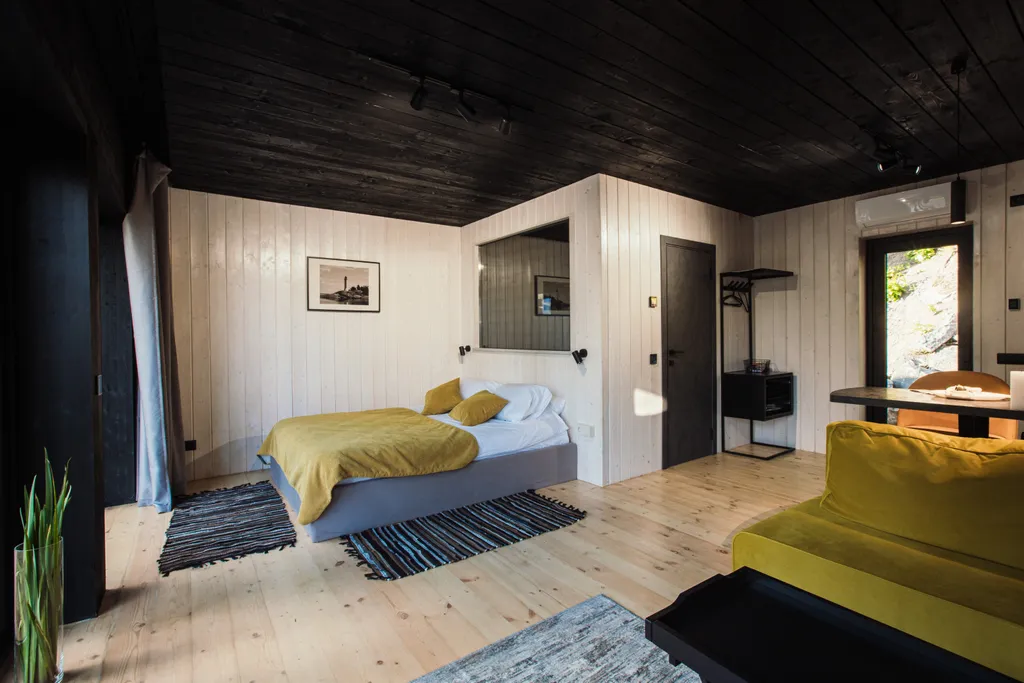 Просторный Лодж на берегу залива