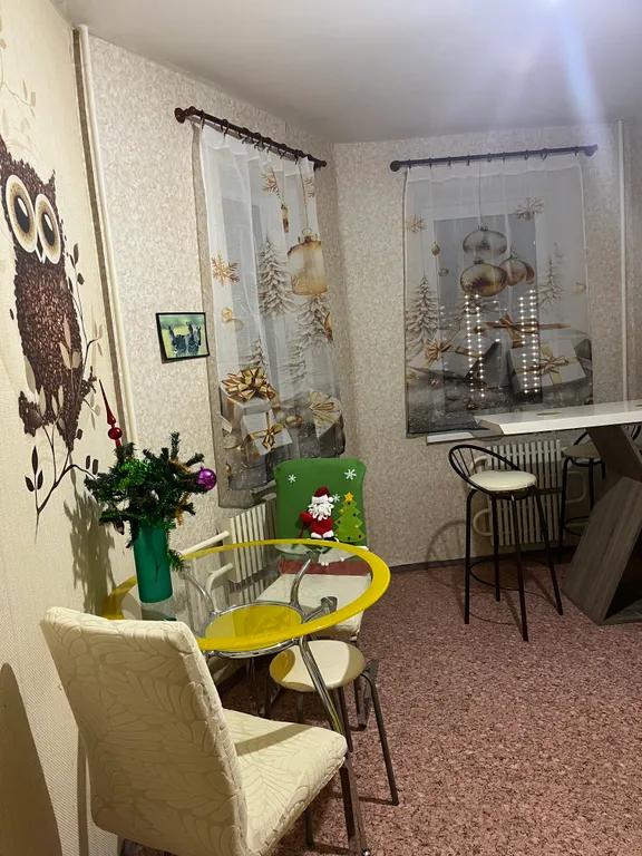 Светлая, тёплая, просторная однокомнатная квартира с видом на город