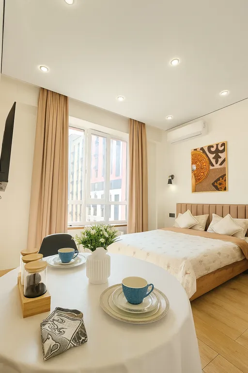 Яркая и стильная студия рядом с mega park