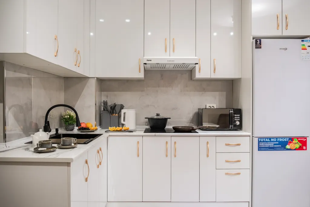 Современная студия с панорамой Tashkent City