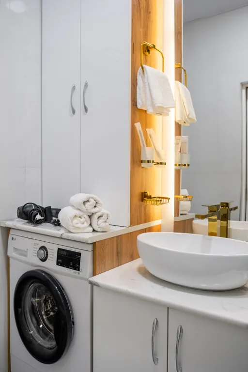 Современная студия с панорамой Tashkent City