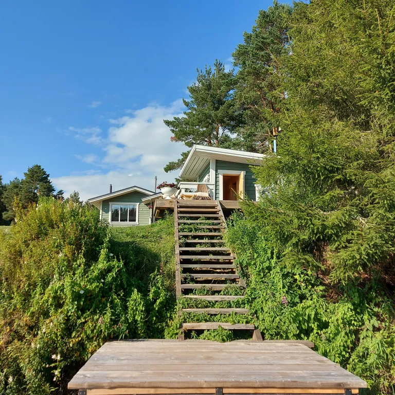 Коттедж Дом в Карелии с видом на реку — Нурмойла