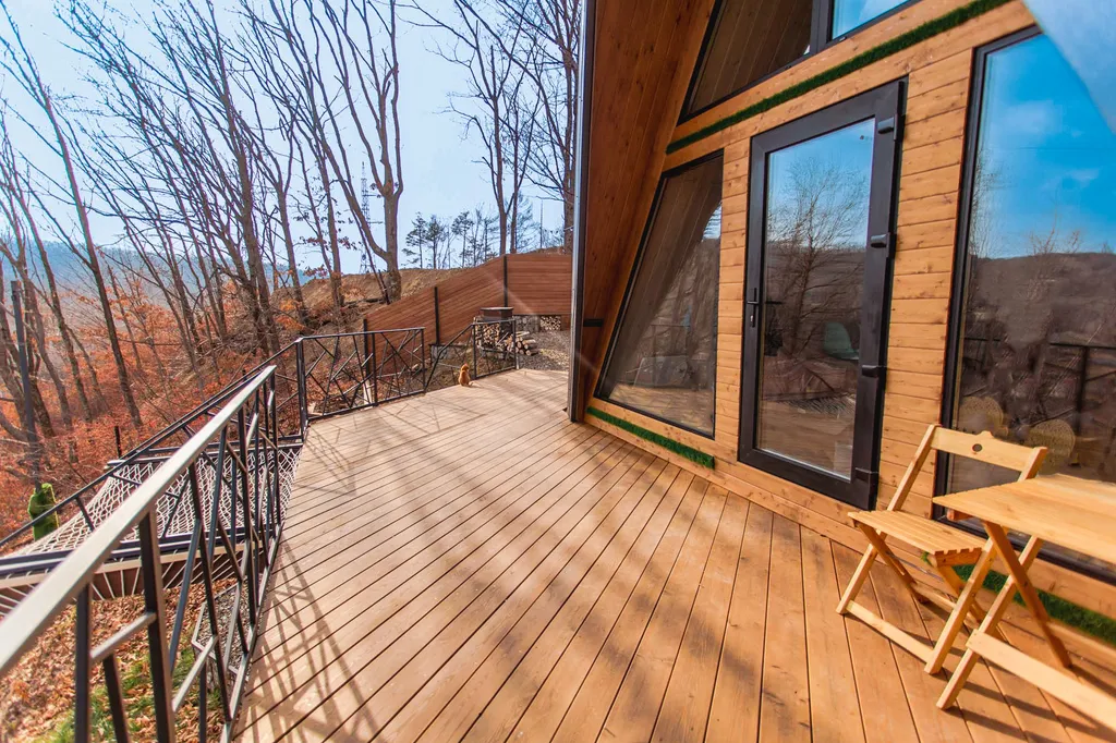 Уютный дом A-frame