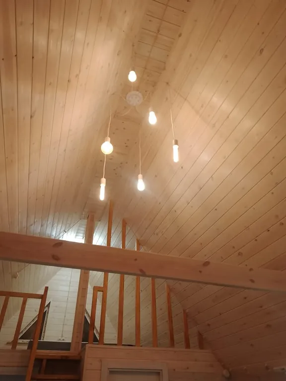 Благоустроенный дом A-frame