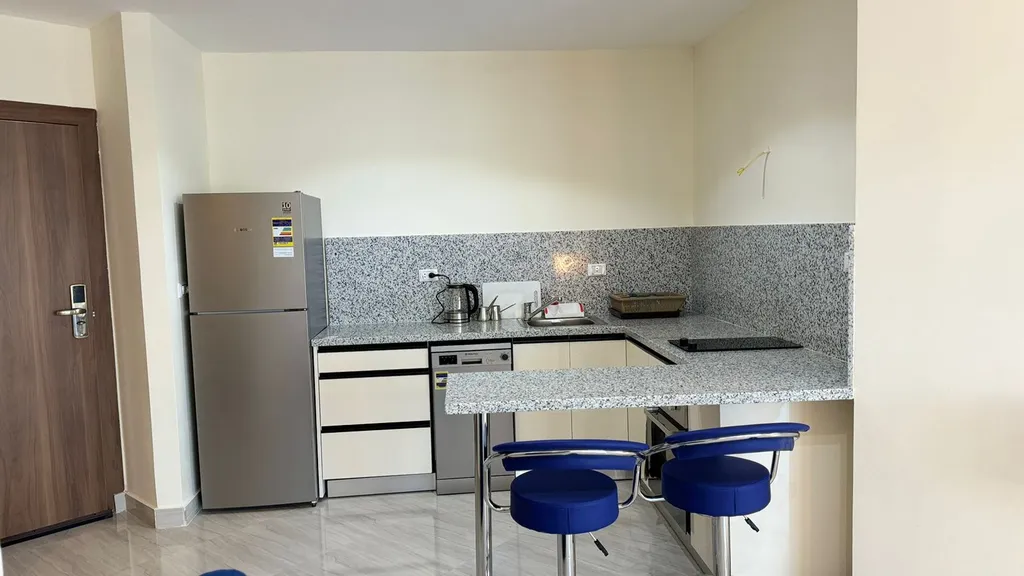 Уютная студия c аквапарком, морем, бассейном и всеми удобствами