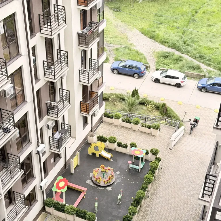 Студия с панорамными окнами видом на море в ЖК Сорренто Парк