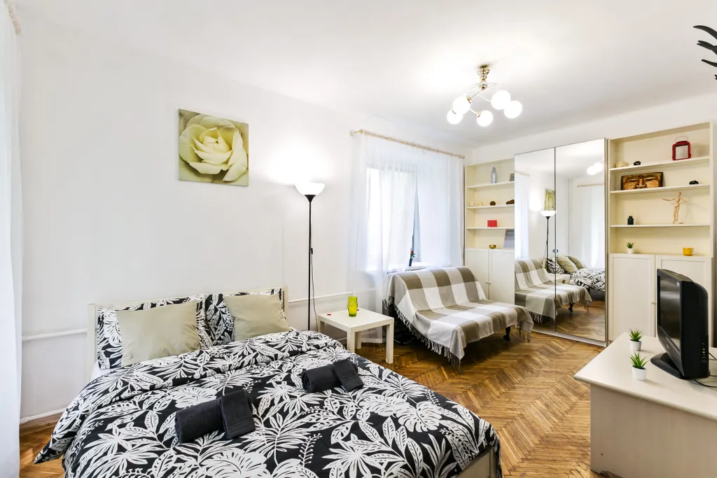 Квартира Квартира Tverskaya white apartment in city centre with parking nearby — Москва