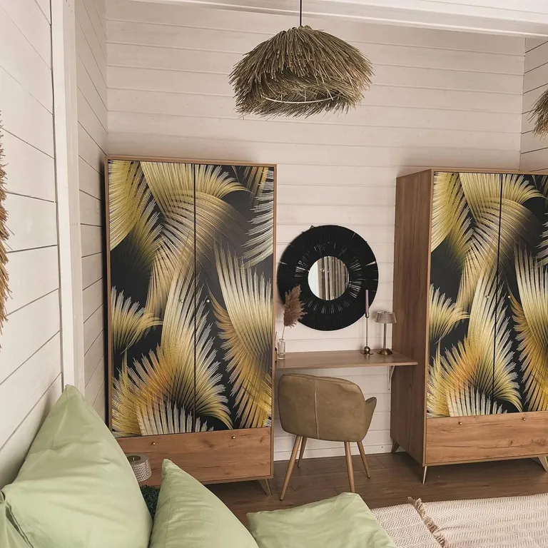 Дом с панорамной сауной, купелью на закрытом лесном участке