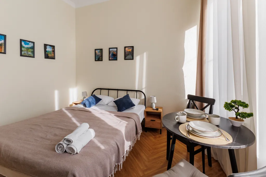 Квартира Квартира Студия в центре города. Рядом проспект Мира, рестораны, кафе — Владикавказ