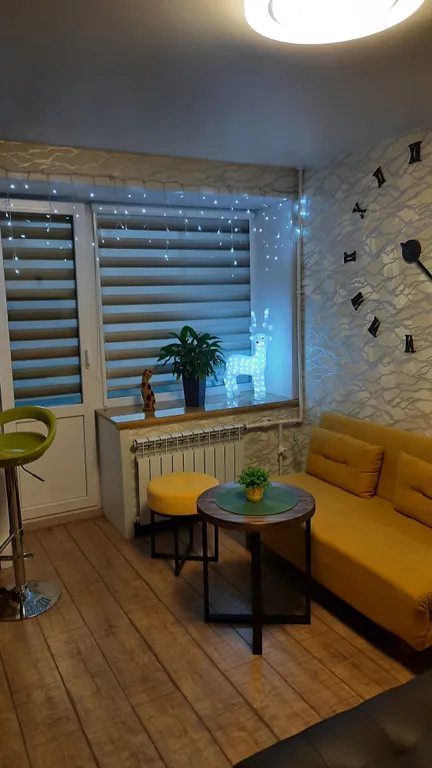 Уютная студия в стиле лофт в центре посёлка