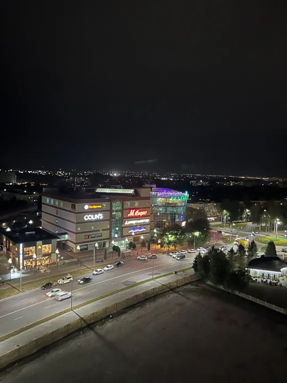 Квартира с видом на город