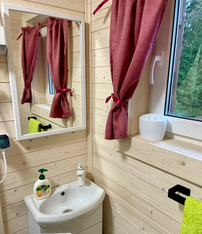 Дом-шалаш N3 с видом на Выборгский залив