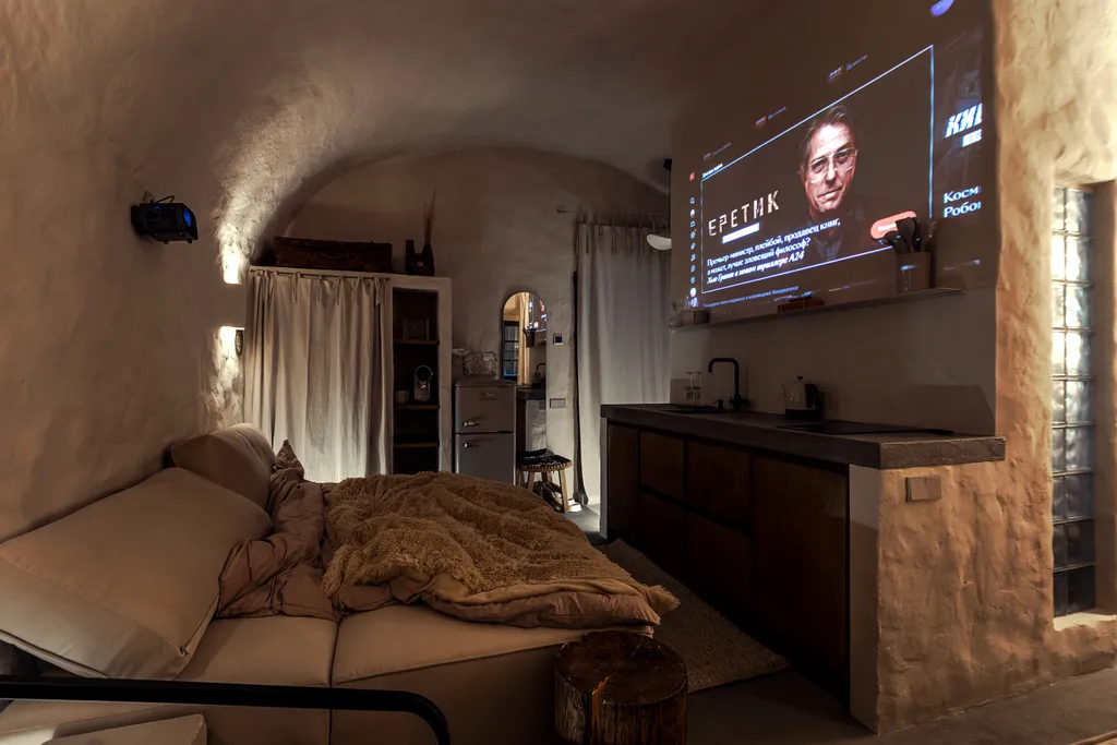 Квартира Квартира Cave Apartment: Уникальное пространство для отдыха и релаксации в стил — Санкт-Петербург